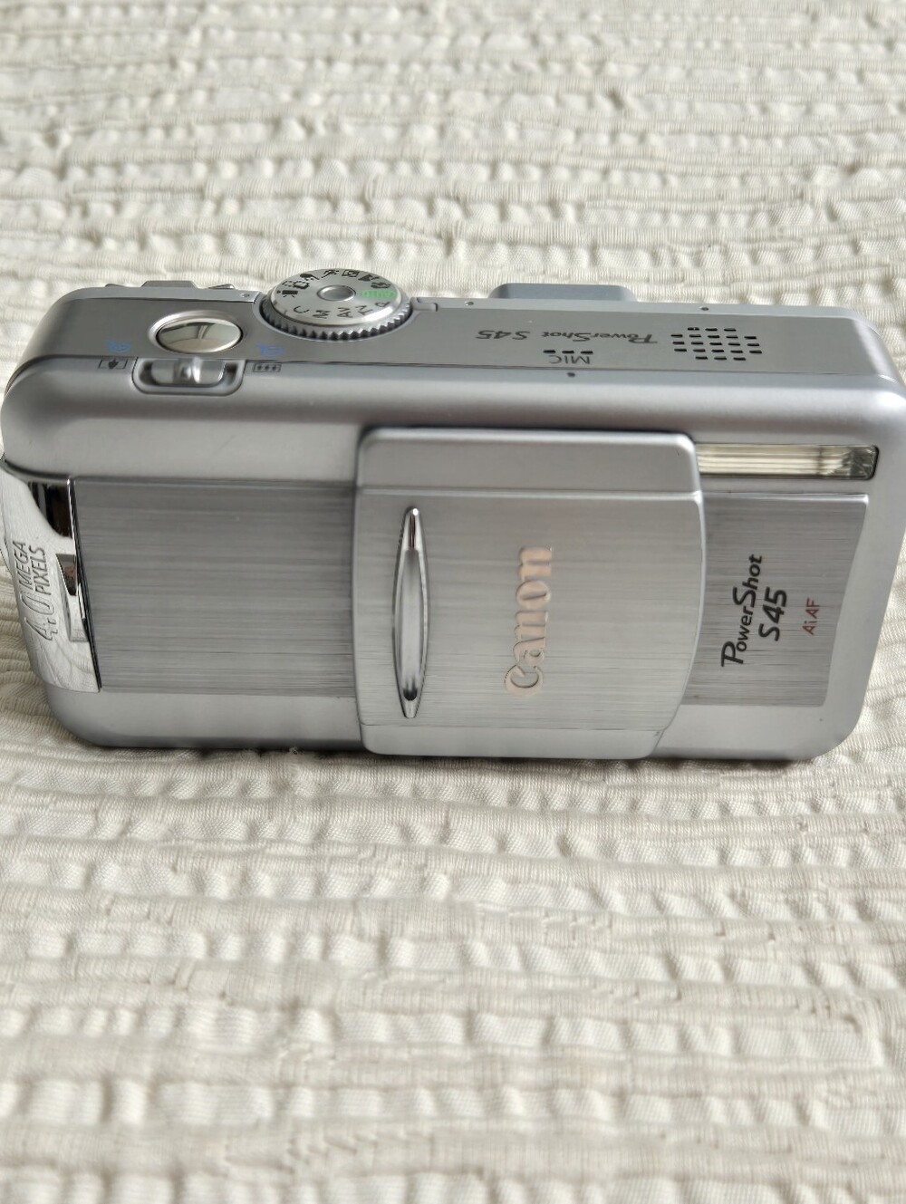 Canon PowerShot S45 Silver Compact Digital Camera